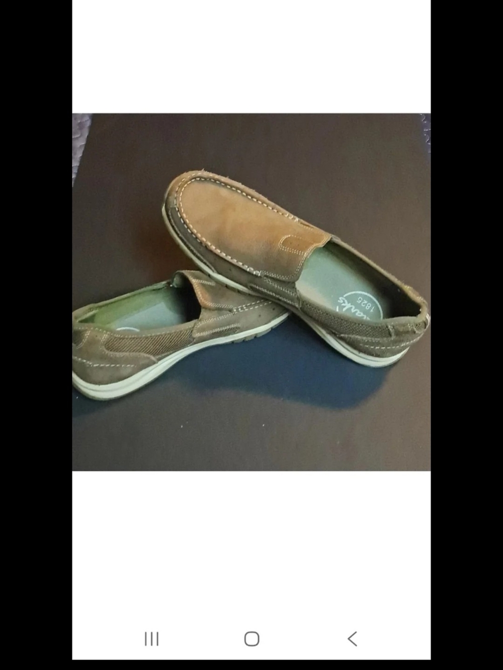 Men's Clarks Casual Slip-On Loafers in Brown 11